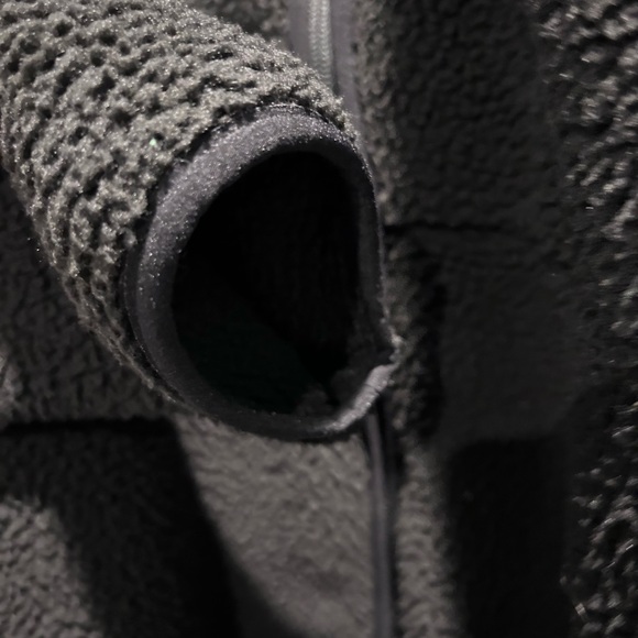 The North Face Sherpa fleece black men’s jacket size Large - Picture 7 of 8